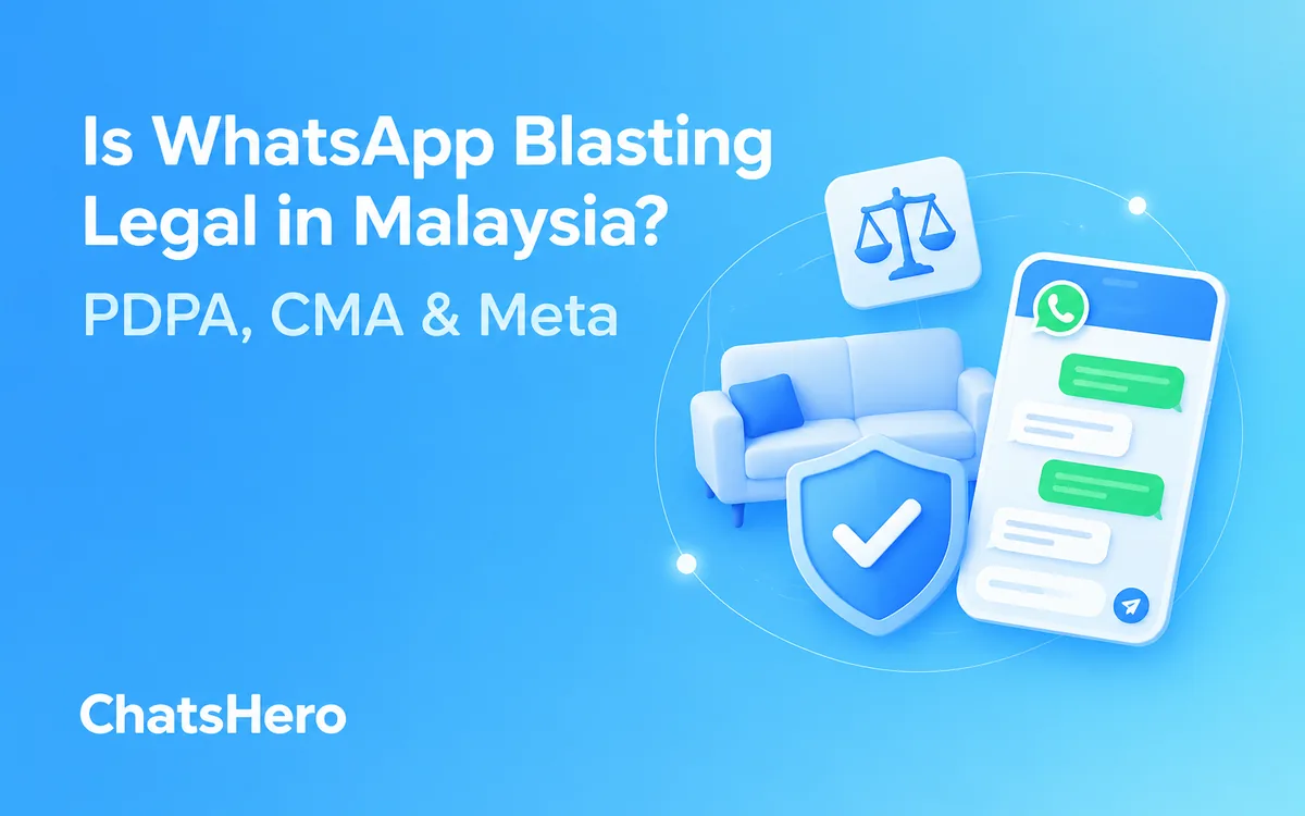 Is WhatsApp blasting legal in Malaysia – PDPA, CMA and Meta rules explained – ChatsHero