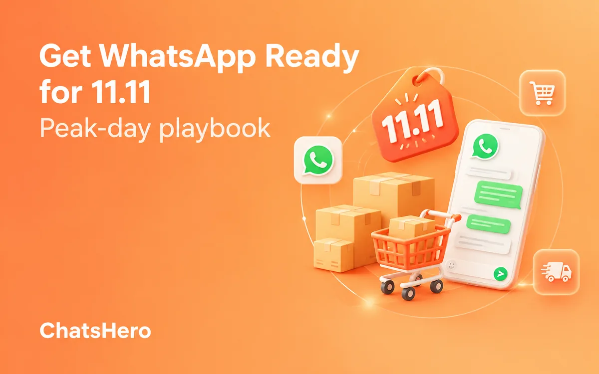 WhatsApp 11.11 sale preparation for Malaysian online sellers with AI auto-reply – ChatsHero