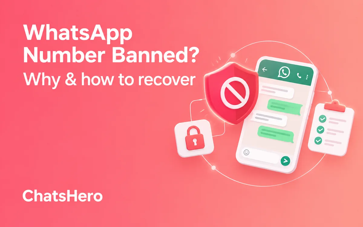 WhatsApp number banned: causes, appeal steps and prevention for Malaysian businesses – ChatsHero