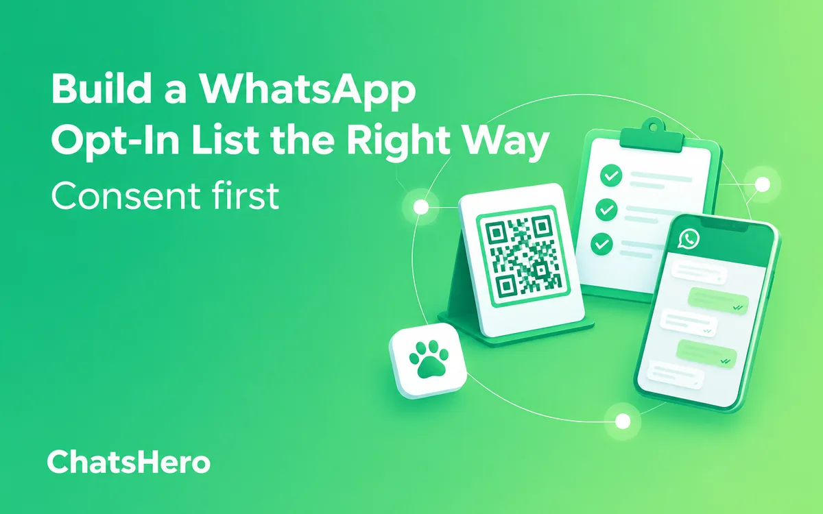 How to build a WhatsApp opt in list the right way for Malaysian businesses – ChatsHero
