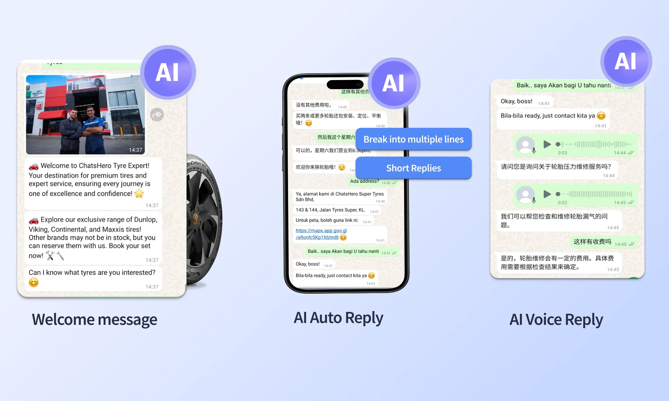 Create the chat flow