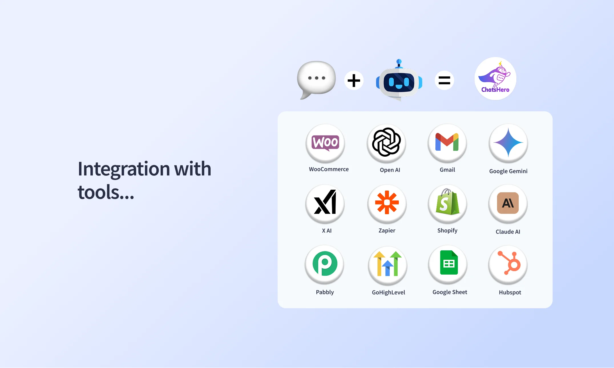Integrate with business tools