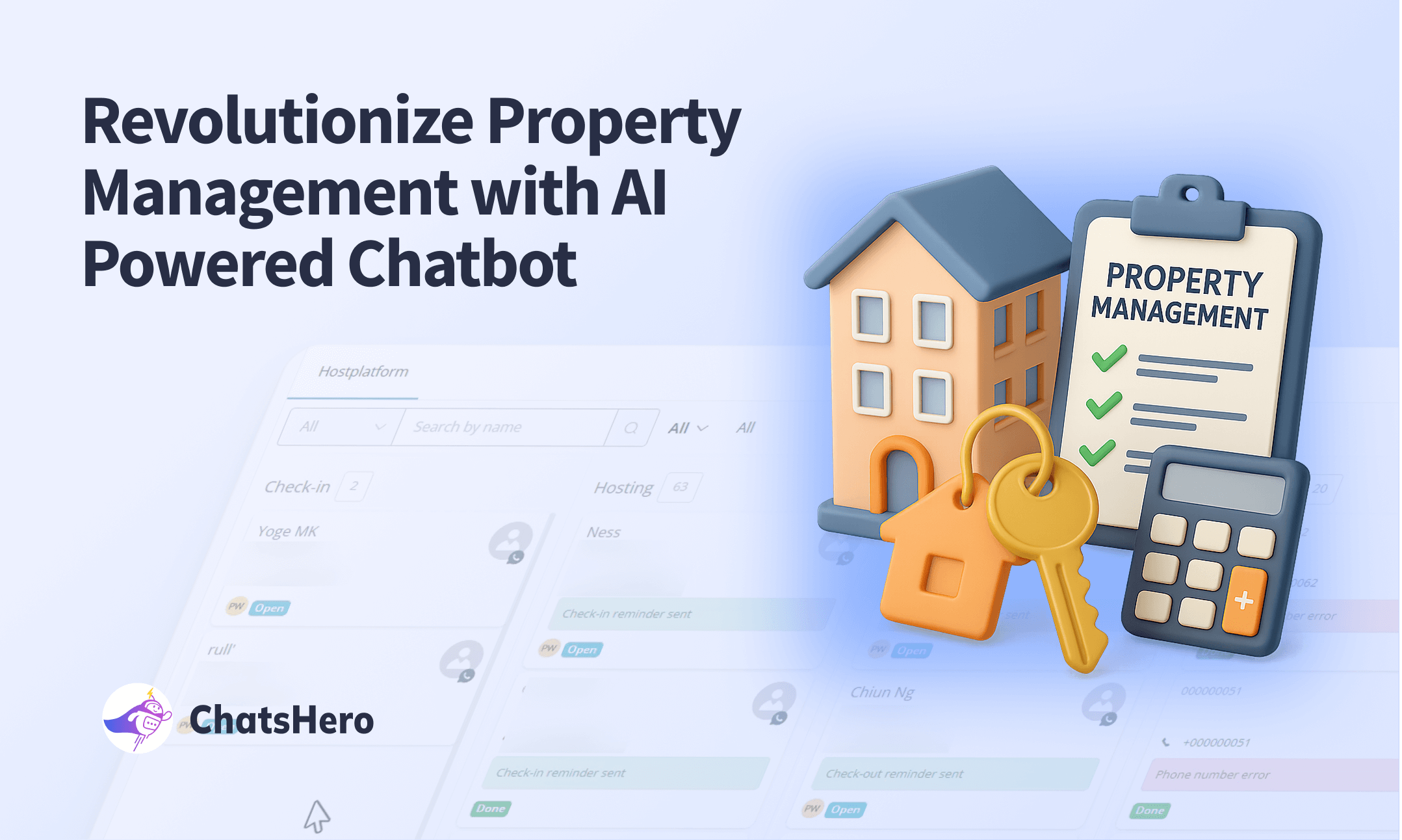 Revolutionize Property Management with AI Chatbot
